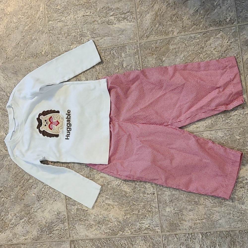 Boys 3T Valentine Applique Set